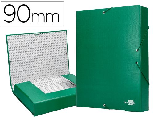 Pasta de projetos liderpapel lombada 90mm verde , Liderpapel , 25294 , 8423473252943